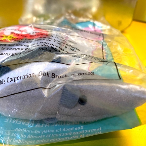 Ty BEANIE BABIES VTG 1999 NWT MCDONALDS HAPPY MEAL TOY #2 ANTSY ANTEATER SEALED - Picture 4 of 6